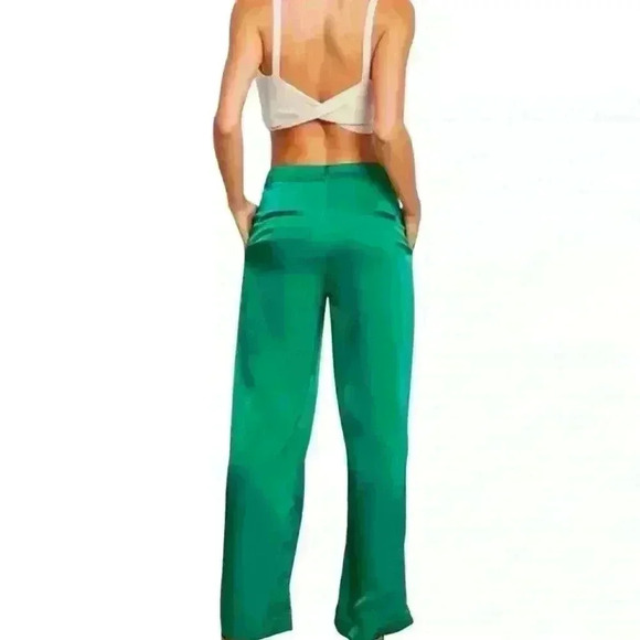 Pippa Cecelia trouser color green Size XS - Picture 2 of 11